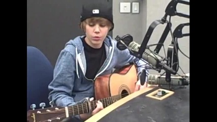 Justin Bieber one Time acoustic 