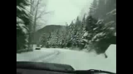 Subaru Test Drive in Snow