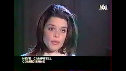 Готината мацка Нийв Кембъл говори за филма си Писък 3 (2000)