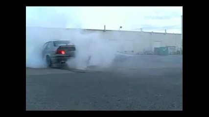 Bmw E36 Burnout