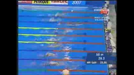 100m. Backstroke Woman Meuborne