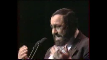 Luciano Pavarotti - Vesti la giubba - Budapest 