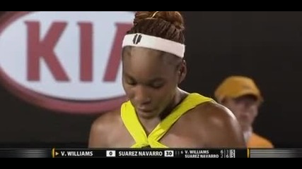 Carla Suarez Navarro vs Venus Williams 
