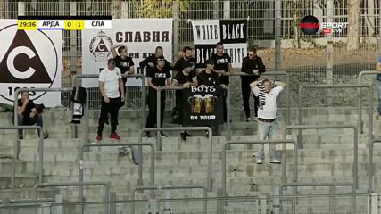 Арда - Славия 0:1 /първо полувреме/