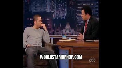 Eminem interview on Jimmy Kimmel Live 2009 