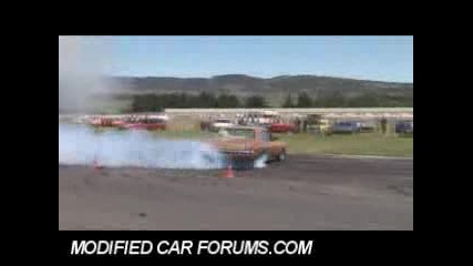 Leroy Rees Big V8 - Burnout