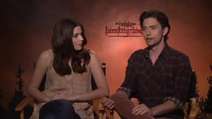 Breaking Dawn Ashley Greene & Jackson Rathbone Interview