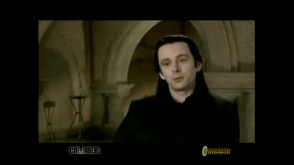 !! Exclusive !! Behind the Scence of New Moon with Michael Sheen (aro) 