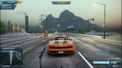 Need For Speed Most Wanted 2012 - Free Run and Police Evade