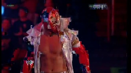 Wwe Raw 27.08.2012 Sin Cara & Brodus Clay Vs Cody Rhodes & Damien Sandow