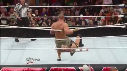 John Cena vs Cm Punk Raw 25 feb 2013