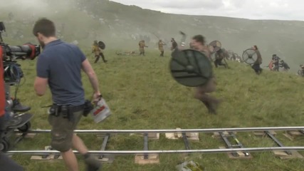 заснемане на битка # Vikings - Battle Filming