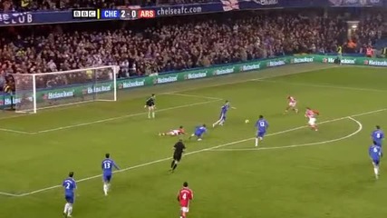 Chelsea vs Arsenal 2 - 0 Highlights 2010