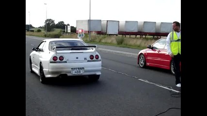Nissan Skyline R33 Gtr vs. Mitsubishi Lancer Evo Ix -