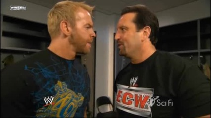 Ecw 26/05/2009 Cristian & Tommy Dreamer се сбиват [backstage]