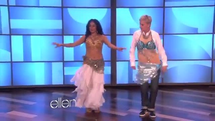 Ellen Learns to Belly Dance