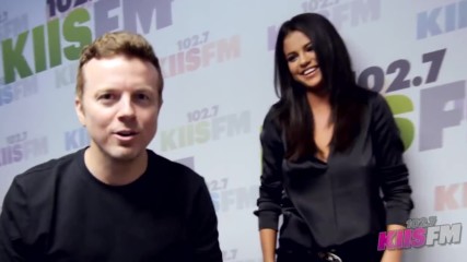 Selena Gomez Raps at Kiisfm