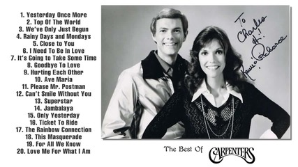 The Best Of The Carpenters - The Carpenters Greatest Hits ( Целият албум)