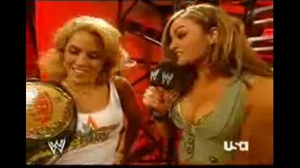 Mickie & Trish - I know where I from! 