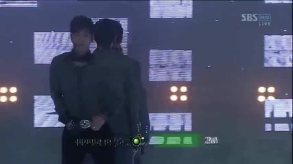 121202 A-jax - 2myx @ Sbs Inkigayo