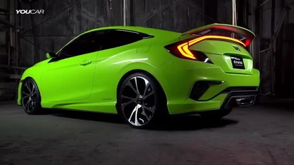► 2016 Honda Civic Concept - Дизайн