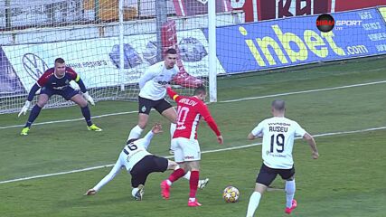 Goal by CSKA 1948 Sofia