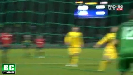Levski 0 - 1 Lil , Лига Европа, 21.10.2010 