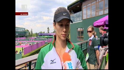 Цветана Пиронкова и Григор Димитров с победа в Олимпядата в Лондон