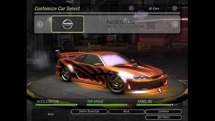 Cars with Need For Speed U2 