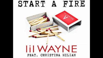 Премиера 2014 •» Lil Wayne ft. Christina Milian - Start A Fire