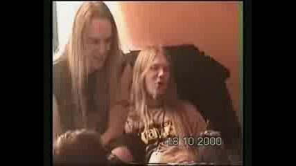 Marco Hietala Nightwish & Alexi Laiho Children of Bodom a Funny video 