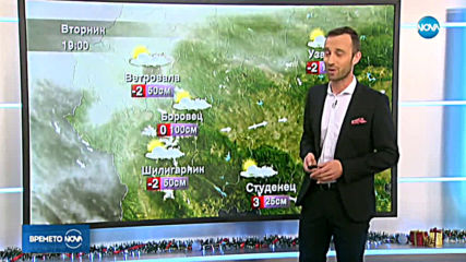 Прогноза за времето (01.01.2020 - обедна емисия)