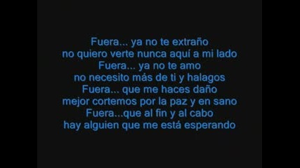 Rbd - Fuera(karaoke)