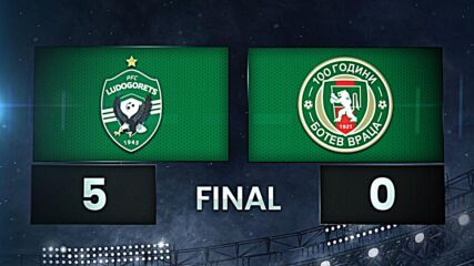 Ludogorets Razgrad PFK vs. Botev Vratsa - Condensed Game