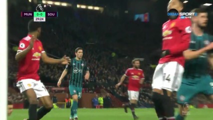 Ман Юн - Саутхемптън 0:0 /първо полувреме/