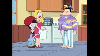 American Dad/ francine defending roger 