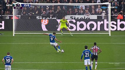 Everton with a Penalty Goal vs. Newcastle United