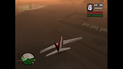Gta San Andreas - Как да открием най-големия самолет в играта