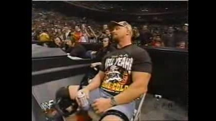 Smackdown 2001 - Kurt Angle Vs. Triple H Vs. The Rock - Wwf Title