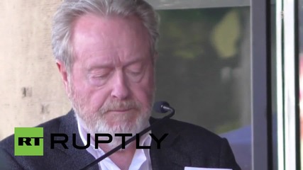 Ридли Скот откри звезда в Алеята на славата