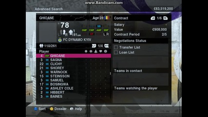 Pes Fiorentina Manager Mode ep 2
