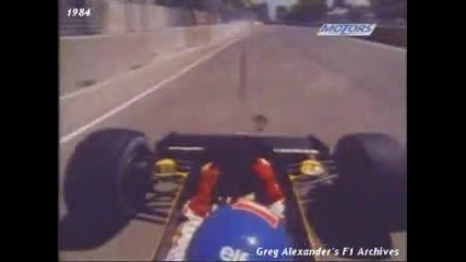 Patrick Tambay onboard Adelaide 1984