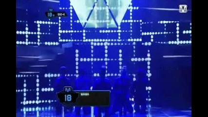 Hd 1080p Live 120614 Exo-k Mama (goodbye stage) (mnet M Countdown)