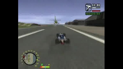 Gta Sa Болид От F1 Преварта Км.