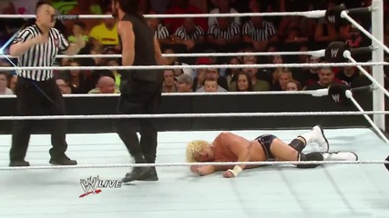 Dolph Ziggler vs. Seth Rollins: Raw, June 16, 2014
