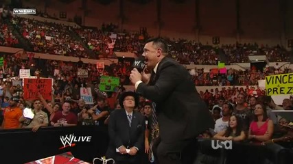Wwe Raw 25/07/11 Част 4/7 hd