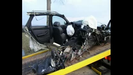 Много Тежка Катасрофа с Audi Rs6 (170km h) 
