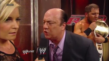 Brock Lesnar is unimpressed with Cm Punk: Raw, August 5, 2013