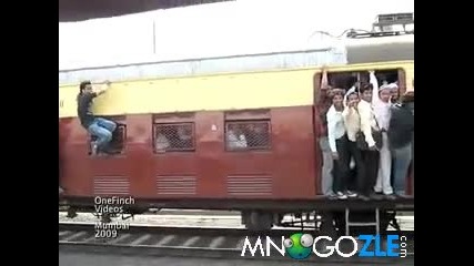 Индия час пик на железниците
