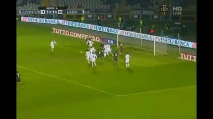 12.12.2010 Ювентус 1 - 1 Лацио гол на Зарате 